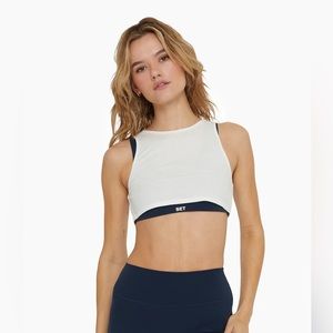 NWOT: SET ACTIVE Layered Tank Bra